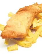  ??  ?? Coeliacs can now enjoy tasty fish and chips in Forfar.
