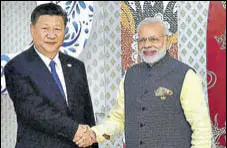  ?? PTI FILE ?? The decision comes days ahead of PM Narendra Modi’s visit to China to attend a BRICS summit.