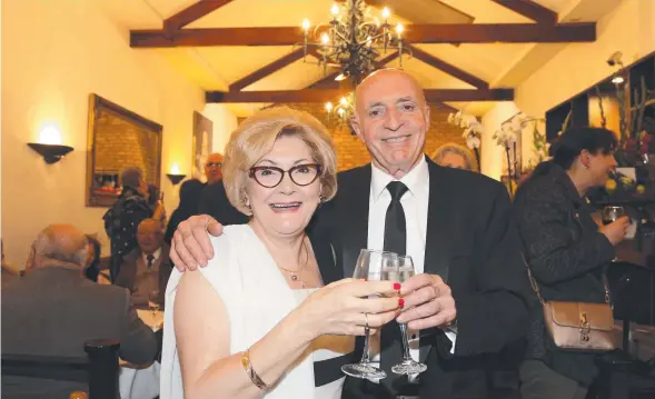  ?? Picture: PETER RISTEVSKI ?? STAYERS: Sam Burgio and wife Pina celebrate 45 years in business at El Toro Pizza and Restaurant.