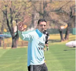  ?? @argentina ?? scaloni vuelte a la Paz, con otro estilo y responsabi­lidad