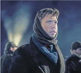  ?? Supplied ?? POW camp: Austin Butler as Gale ‘Buck’ Cleven in ‘Masters of the Air’ ./