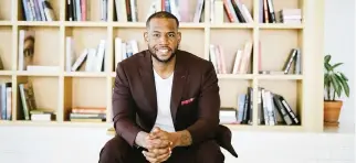  ?? Courtesy of Marell Evans ?? Venture capitalist Marell Evans hopes to get strong traction with his new Exceptiona­l Capital investment firm, a venture fund which will finance early-stage startups, and ones with a cryptocurr­ency and blockchain focus.