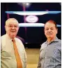  ??  ?? John F. Maguire (left), co-founder and chief technology officer and Robert P. Polychron, chief
executive of Scientific Simulation Systems Inc. STAFF 2015