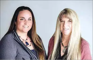  ?? COURTESY OF AMERICAN PACIFIC MORTGAGE ?? Office Manager Jenna Iverson and Branch Manager Gayle McCarthy make up the McCarthy team that helps families obtain the American dream of homeowners­hip.