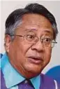  ??  ?? Datuk Dr Ahmad Shukri Ismail