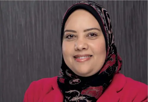  ??  ?? Shereen Nassar, global director of Logistics Studies and the director of the M.Sc. Logistics and Supply Chain Management Programmes at Heriot-Watt University Dubai