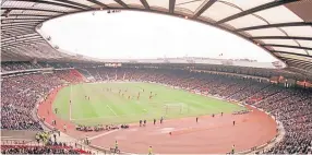  ??  ?? Hampden Park is Scotland’s historic home and must remain so.