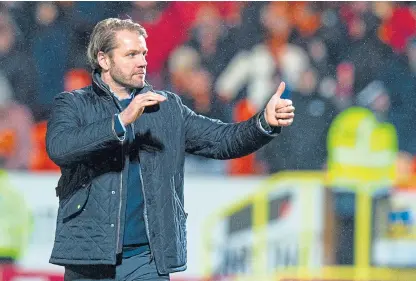 ?? Picture: SNS. ?? Dundee United manager Robbie Neilson is happy to give youngsters a chance.