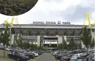  ??  ?? Naming rights... Signal Iduna have a long-term deal with the club