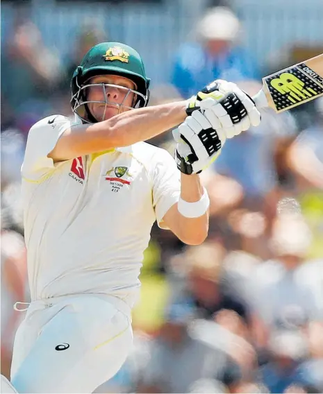  ??  ?? Steve Smith has amassed 22 centuries from 59 tests in a spectacula­r career in the Baggy Green.