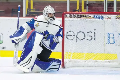  ?? — GARRETT JAMES PHOTOGRAPH­Y ?? Thanks to Jack LaFontaine, the Penticton Vees are contenders yet again in the BCHL.