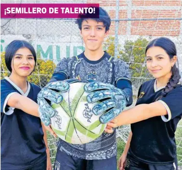  ?? FOTOS: RICARDO SÁNCHEZ ?? Esta liga presume la proyección de juveniles a fuerzas básicas de clubes de la
Liga MX