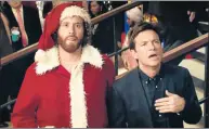  ??  ?? NOT FAMILY FUN: TJ Miller and Jason Bateman star in ‘Office Christmas Party’, which is now showing in East London