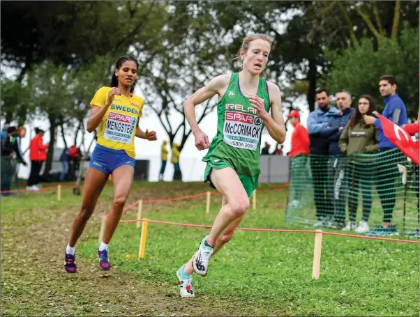  ??  ?? Kilcoole AC’s Fionnuala McCormack scooped the Athlete of the Year award at the recent Athletics Wicklow Star Awards 2019.