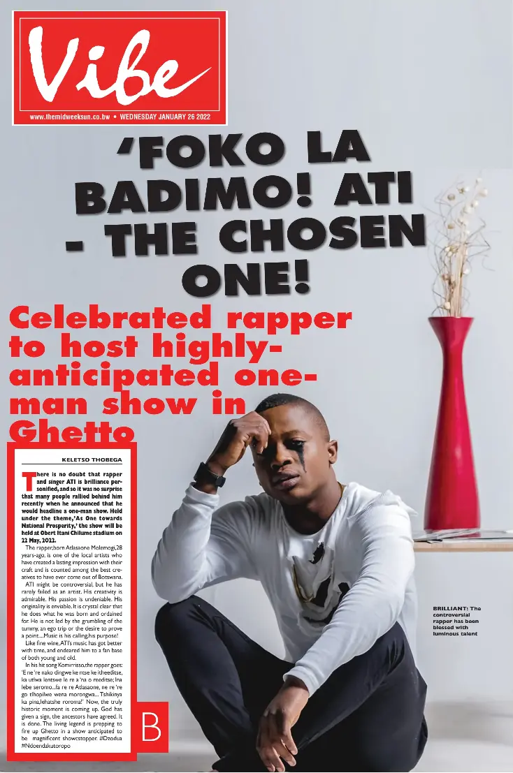 ‘FOKO LA BADIMO! ATI - THE CHOSEN ONE! - PressReader