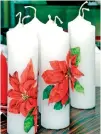  ?? ?? Christmas candles