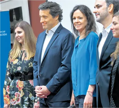  ?? Télam ?? En la Casa Rosada, Carolina Stanley encabezó ayer un acto de gestión