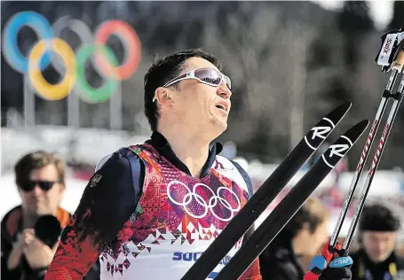  ?? Běžec na lyžích Alexandr Legkov vyhrál na OH v Soči klasickou padesátku, medaili však musí vrátit a do Koreje se nepodívá. FOTO PROFIMEDIA ?? Jeden z potrestaný­ch.