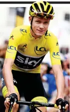  ?? AVALON ?? Leader: Froome is calm