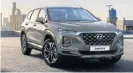  ??  ?? The next generation Hyundai Santa Fe will include an eight-seater derivative.