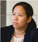  ?? SUN-TIMES FILES ?? Jennie Huang Bennett, Chicago’s chief financial officer.