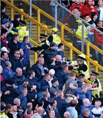  ??  ?? There is little love lost between Aberdeen and Rangers fans, but Pedro Caixinha is excited by the rivalry