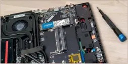  ?? ?? It’s vital to buy and fit an SSD with the correct physical interface for your computer