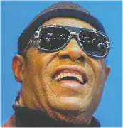  ??  ?? STEVIE WONDER