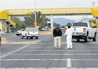  ?? CORTESÍA ?? Confirma
FGE 8 abatidos y 4 policías heridos.