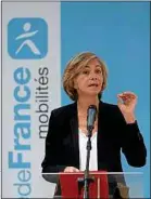  ??  ?? Valérie Pécresse, présidente de la région et d’Ile-de-France Mobilités.