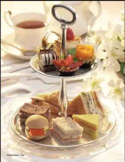  ??  ?? Afternoon Tea