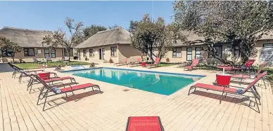  ?? / PHOTOS/ SUPPLIED ?? Ritsako Game Lodge at Dinokeng Game Reserve offers sheer opulence and tranquilit­y for ending the year on a high and relaxing note.