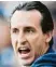  ??  ?? Unai Emery