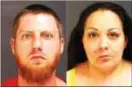  ?? SUBMITTED PHOTO ?? Sean Dolhancryk, 32, and his girlfriend Sandra Dicianno, 31, have now both entered pleas in an overdose case in which they likely were saved when their 4-year-old son called 911 for help.