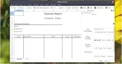  ??  ?? WPS Spreadshee­ts offers a more populated interface than OnlyOffice, but Calligra’s is the most difficult to work with, out of the products on test.