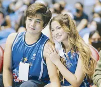  ?? ?? KD Estrada and Alexa Ilacad.