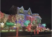  ?? VINNY NICASTRO ?? The Christmas Decorators in Staten Island, N.Y., service more than 150 homes between Nov. 10 and Dec. 15 each year.