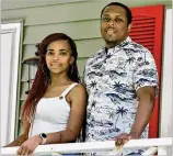  ?? HYOSUB SHIN / HYOSUB.SHIN@AJC.COM ?? West Point Councilman Alanteo “Henry” Hutchinson and his girlfriend, Tameka Atkinson, both tested positive for COVID-19. He has isolated himself at his home in Troup County, where COVID-19 cases have more than doubled.
