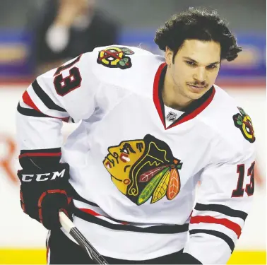 ?? AL CHAREST/POSTMEDIA NEWS ?? Daniel Carcillo won two Stanley Cups with the Chicago Blackhawks.