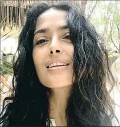  ?? SALMAHAYEK ?? Salma Hayek, orgullosa de sus canas a los 52 años