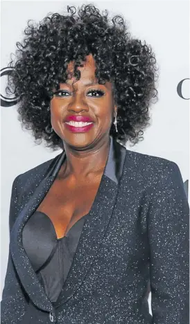  ??  ?? Oscar winner Viola Davis.