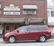  ?? BRIAN EARLY FOR THE TORONTO STAR ?? The Toyota Sienna, seen here in Niagara-on-the-Lake, can accommodat­e seven or eight passengers in a shapely passage that won’t embarrass you.