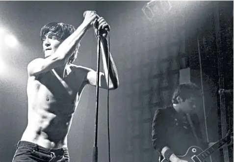  ??  ?? Feargal Sharkey and The Undertones on stage in 1980. Left, the singer says that technology allowing anyone to record music and post it online simply creates a noise