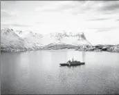  ?? Thibault Camus Associated Press ?? THE FRENCH frigate Normandie patrols Wednesday in a Norwegian fjord north of the Arctic Circle.