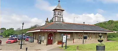  ?? Google ?? ●●Rawtenstal­l Railway Station could be reconnecte­d to Manchester