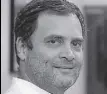  ??  ?? Congress chief Rahul Gandhi will set up the panels before leaving for the Kailash Mansarovar pilgrimage.