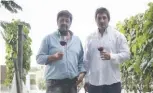  ??  ?? Fernando Deicas President of Familia Deicas Winery and Santiago Deicas third generation and Winemaker.