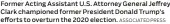  ?? Overturn ASSOCIATED PRESS ?? Former Acting Assistant U.S. Attorney General Jeffrey Clark championed former President Donald Trump’s efforts to the 2020 election.