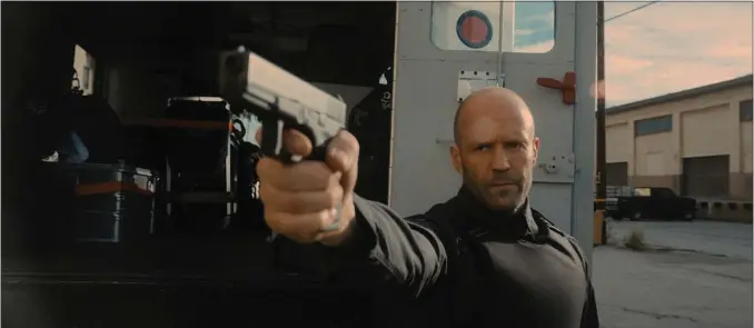  ?? METRO GOLDWYN MAYER PICTURES ?? Jason Statham stars as “H” in director Guy Ritchie’s “Wrath of Man.”