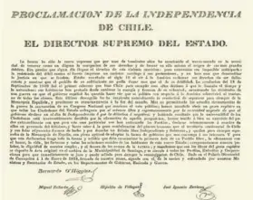  ??  ?? ► Copia del Acta de Independen­cia que hoy se encuentra en el Archivo Nacional.